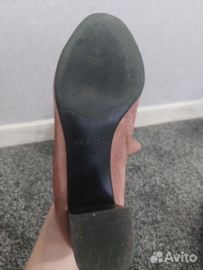 Ботильоны натуральная кожа 40