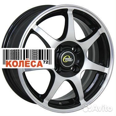 CrossStreet CR-15 6x15 4x100 ET50 Dia60.1 BKF