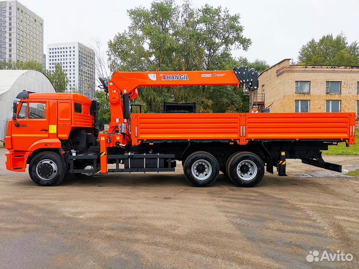 КамАЗ 65115-3094-48 с КМУ, 2023