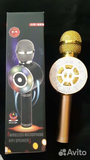 Микрофон для караоке новый