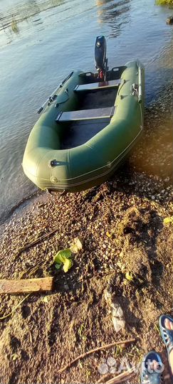 Лодка пвх фрегат с мотором меркури 3,3 л.с