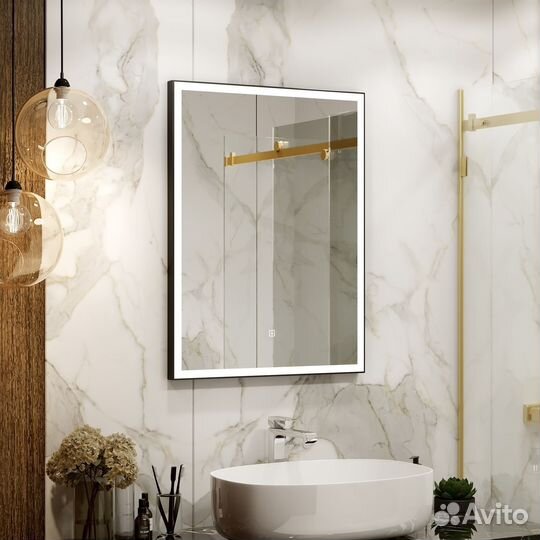 Зеркало с подсветкой для ванной