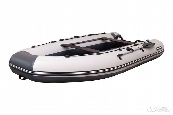 Лодка пвх Sibriver Хатанга Pro-360 нднд серая