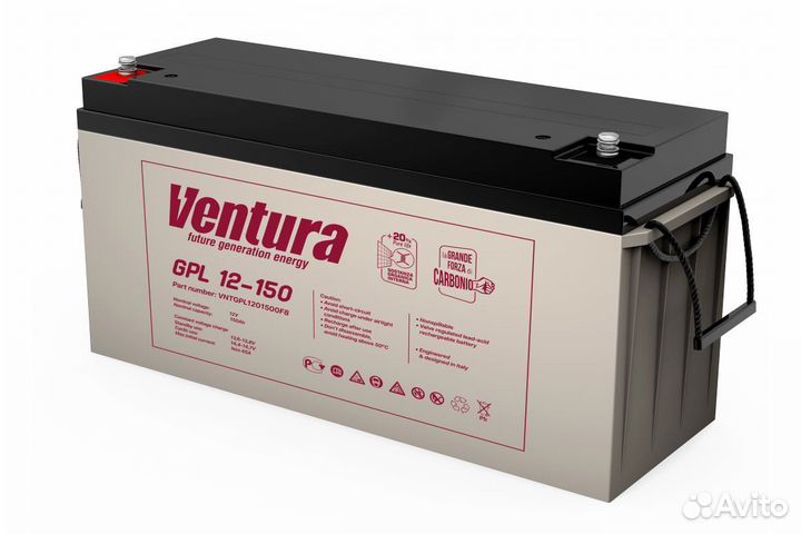 Аккумуляторы тяговые, 12-24 вольта