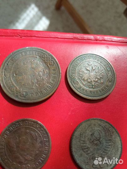 Старинные монеты, кокарда польской армии