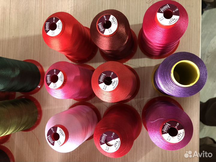 Нитки для машинной вышивки