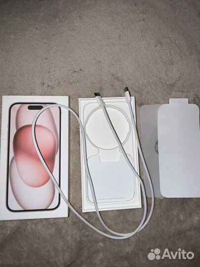 Плетенный провод на 15 айфон USB-C Type-C