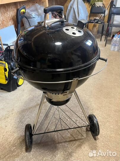 Угольный гриль weber master touch