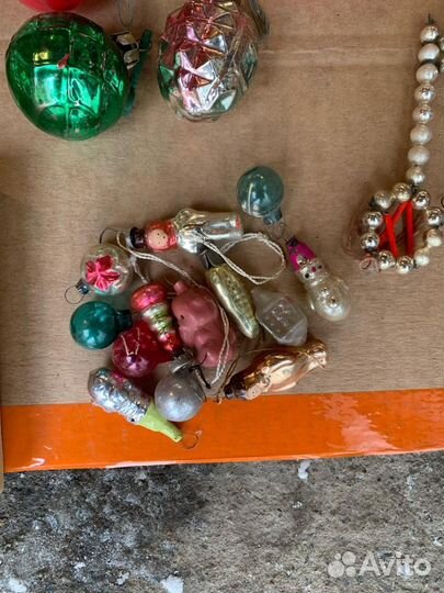 Елочные игрушки СССР