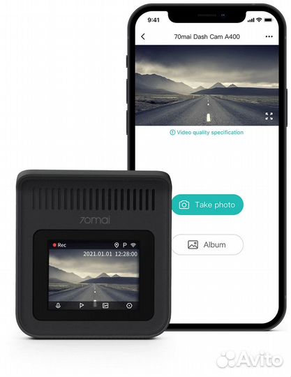 Видеорегистратор 70mai Dash Cam A400