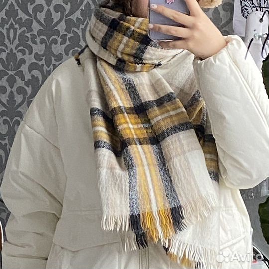 Шарф hm в клетку