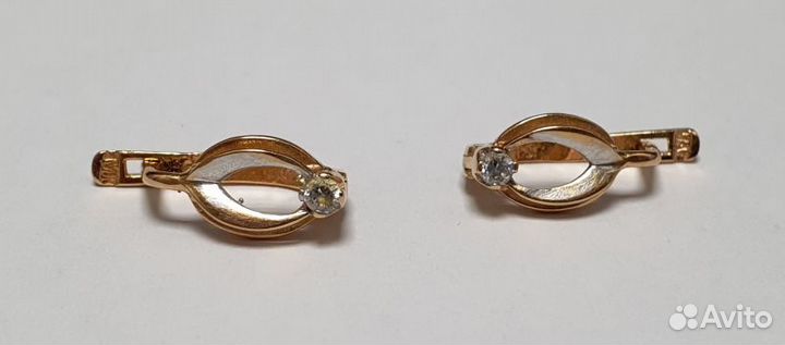 Серьги 585 пробы, р.0