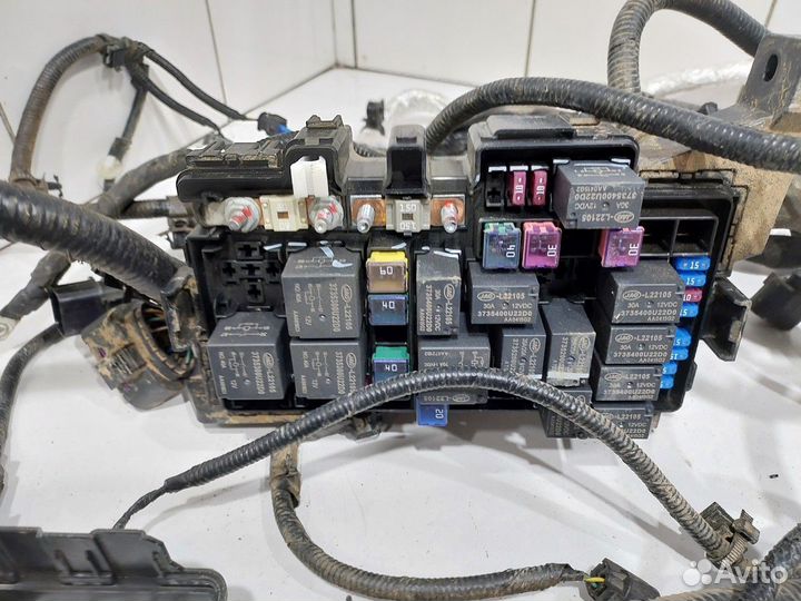 Электропроводка под капот (Jac J7)