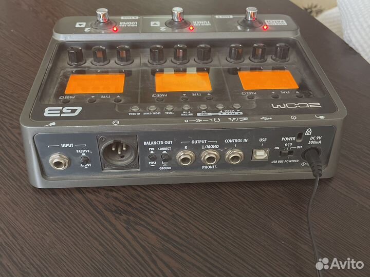 Гитарный процессор zoom