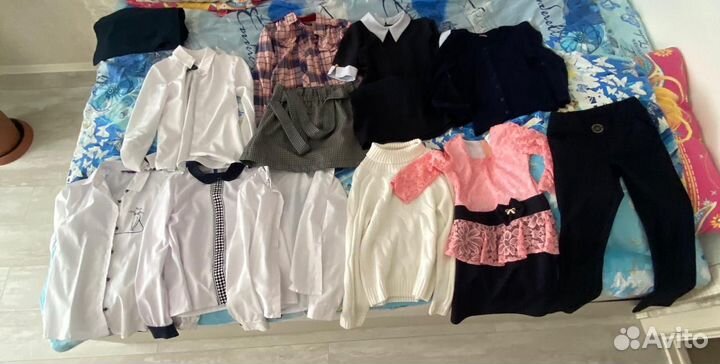 Блузки,платья,свитер,брюки, юбки. Всё для школы. Р