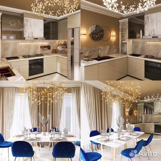 Дизайн интерьера, экстерьера, ландшафта