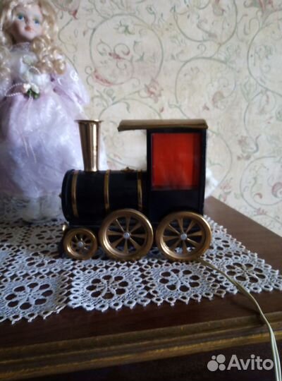 Ночник Паровоз СССР винтаж