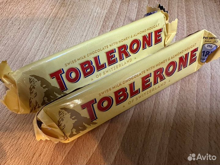 Шоколад Тоблерон Мед и Миндальная нуга 35 гр