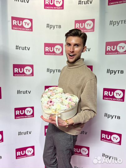 Коробка с цветами