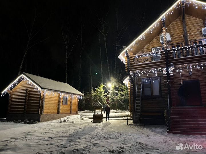 Новогоднее украшение зданий