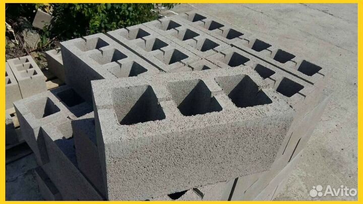 Блок керамзитобетонный, керамзитовый блок