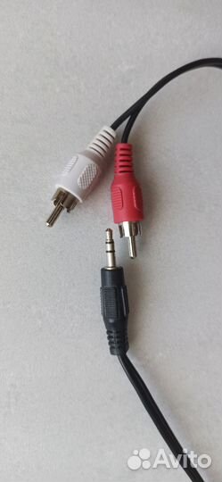 Аудио кабель 3,5 мм джек тюльпаны