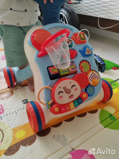 Музыкальные ходунки 3в1