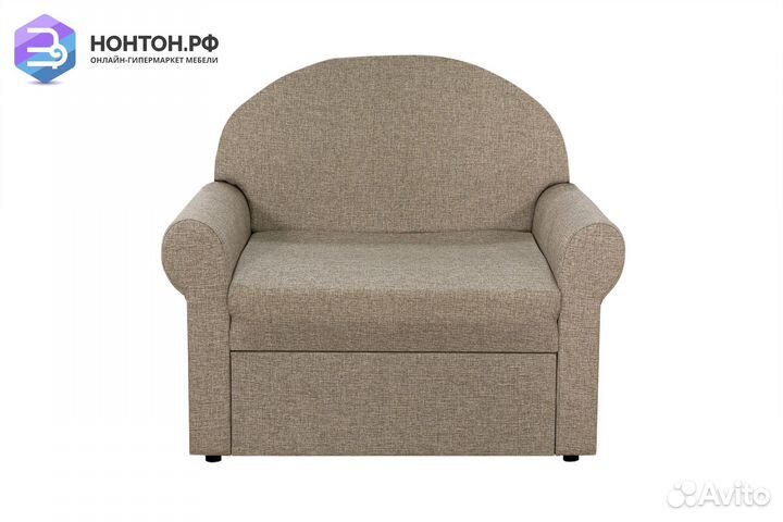 Кресло выкатное Новь-1 темно-бежевое