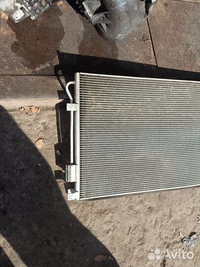 Радиатор кондиционера Hyundai Solaris 2