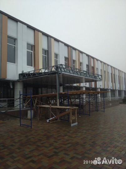 Строительные работы крыши навесы заборы