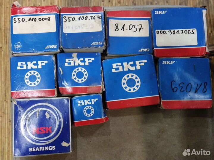 Подшипник осевой, шкиф, поршневые кольца