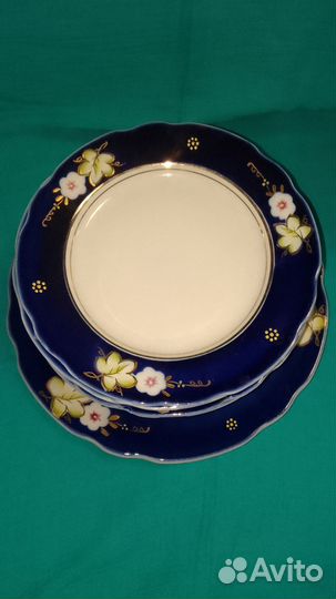 Тарелки СССР очень красивые