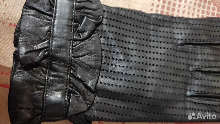 Перчатки нат.кожа р.8.0 Новые. Женские. Италия