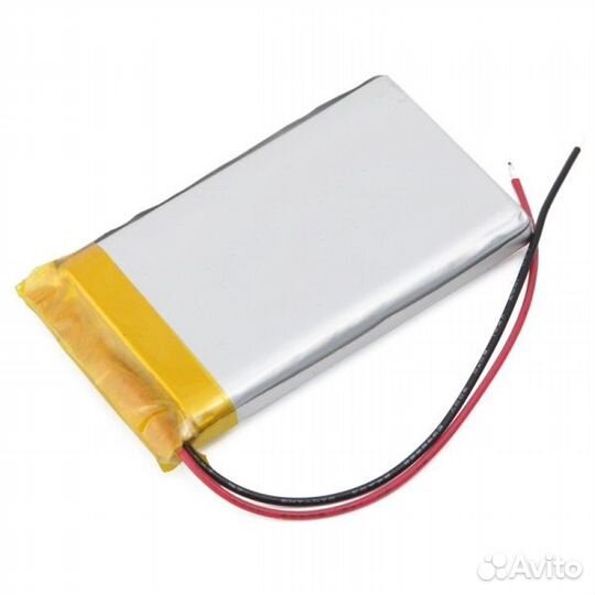 Аккумулятор орбита 3,0*70*104 3,7V 2500; 42964