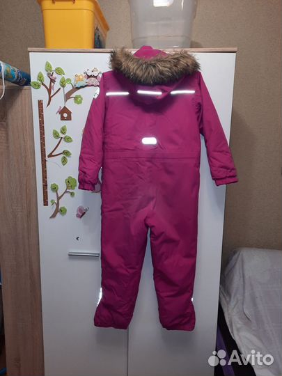 Зимний комбинезон для девочки рост 140
