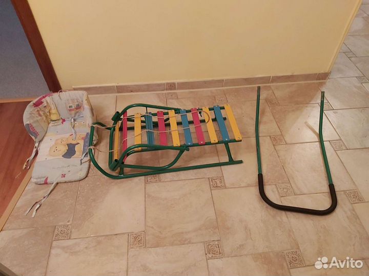 Санки детские, б/у
