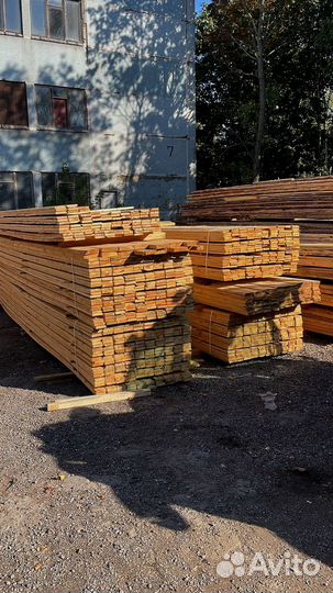 Доска обрезная 40х200х6000мм