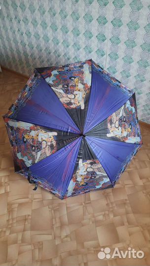 Большой зонт-трость Климт