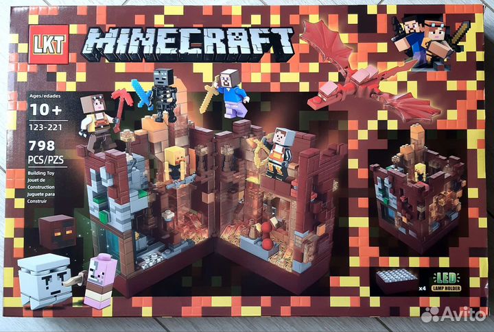 Lego майнкрафт