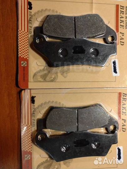 Тормозные колодки для мотоцикла передние задние