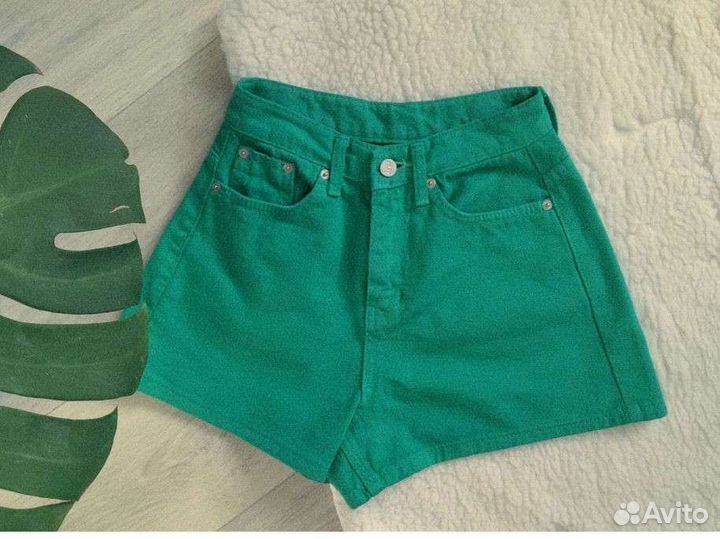 Джинсовые шорты 40 42 X2