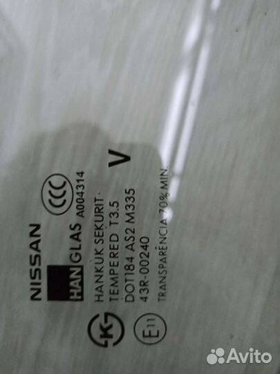 Стекло Ниссан Альмера классик