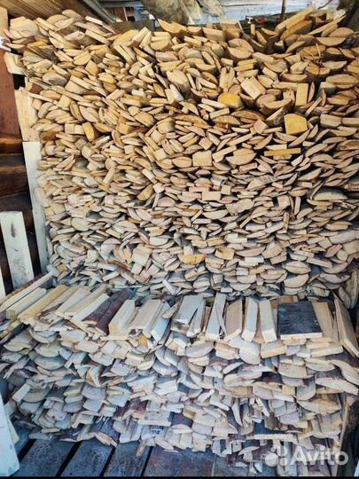 Дрова Колотые и пиленые 25-60см