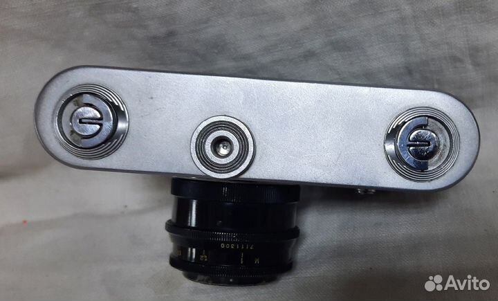 Советский фотоаппарат зоркий4 объектив индустар-50