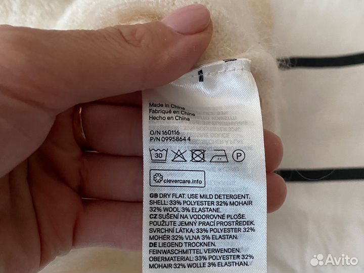 Свитер hm premium мохер