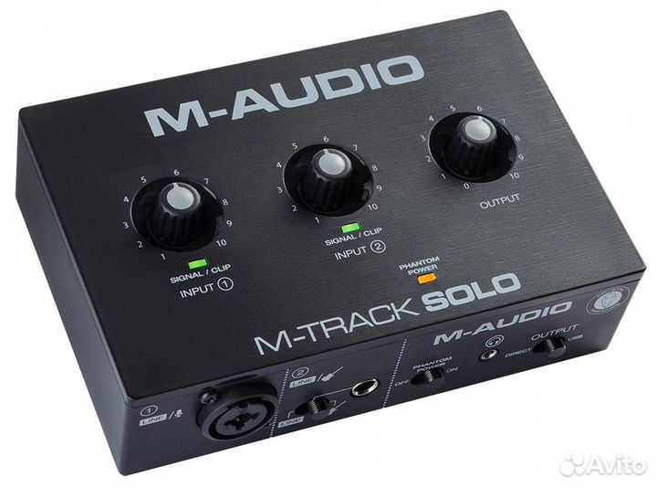 USB аудиоинтерфейс M-Audio M-Track Solo