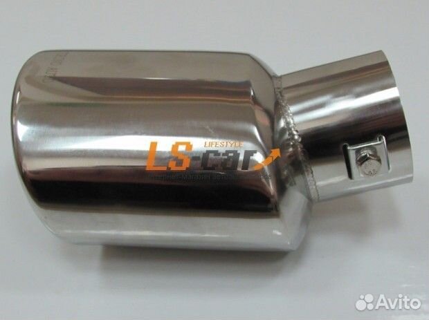 Насадка на глушитель (хром)