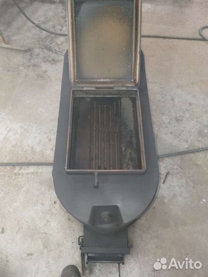 Печь в гараж длительного горения