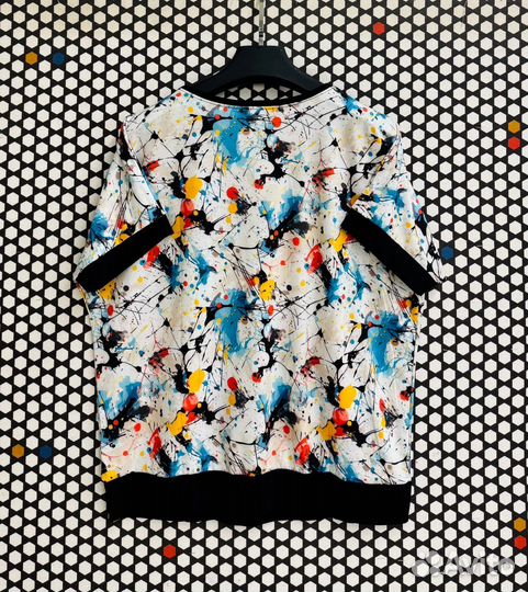 Футболка с принтом, от 52 до 58 размеры