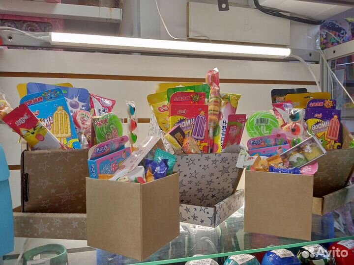 Праздничный сладкий бокс